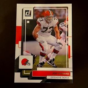 Joe Thomas: Cleveland Browns, Offensive Tackle 2022 Panini Donruss Football #206